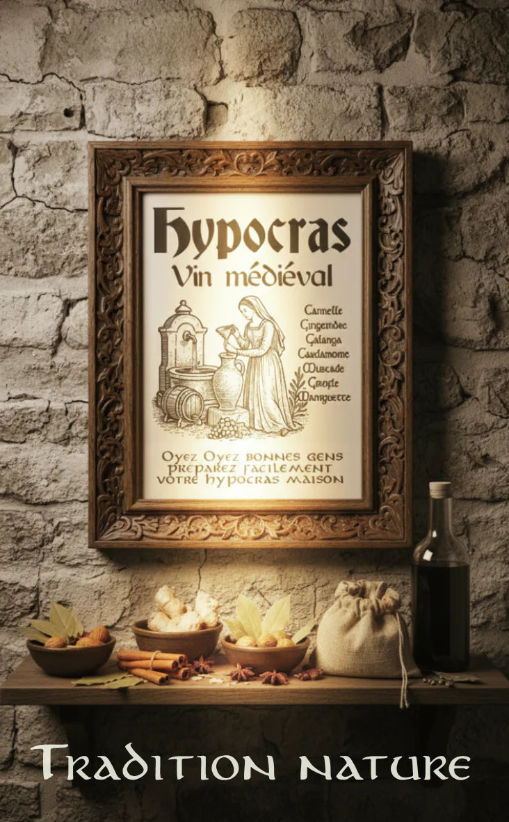 Hypocras | mélange d'épices pour la préparation de vin médiéval | Pour 2litres et 5litres