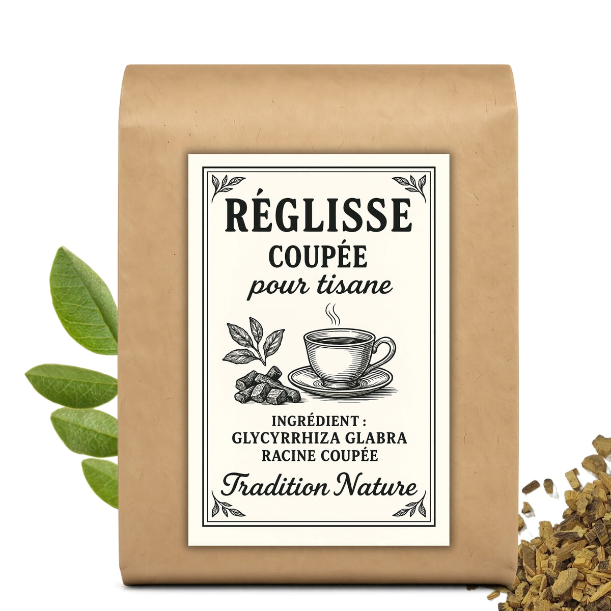 Réglisse coupée | vrac 50 g à 500 g – conditionnement