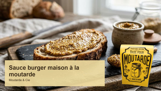Sauce burger maison à la moutarde — recette Moutarde & Cie