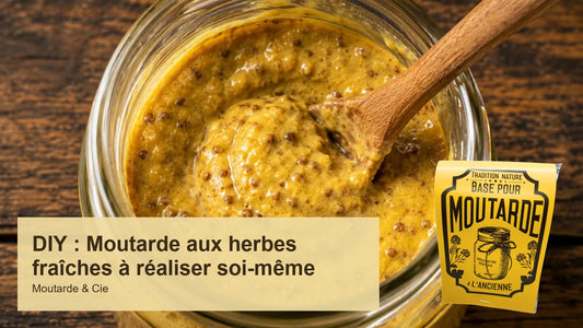 DIY : Moutarde aux herbes fraîches à réaliser soi-même