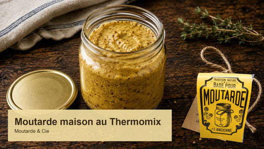 Moutarde maison au Thermomix — recette Moutarde & Cie