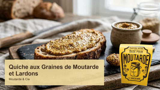 Quiche aux Graines de Moutarde et Lardons