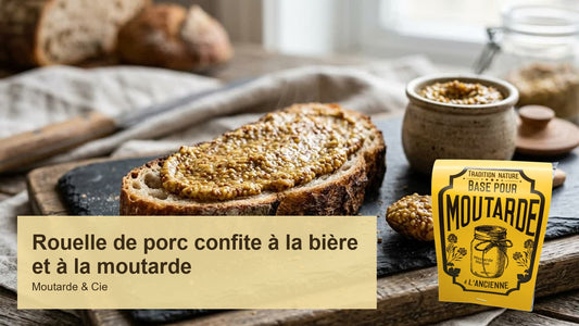 Rouelle de Porc Confite à la Bière et à la Moutarde