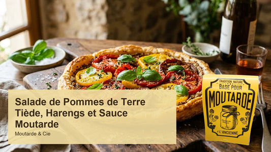 Salade de Pommes de Terre Tiède, Harengs et Sauce Moutarde
