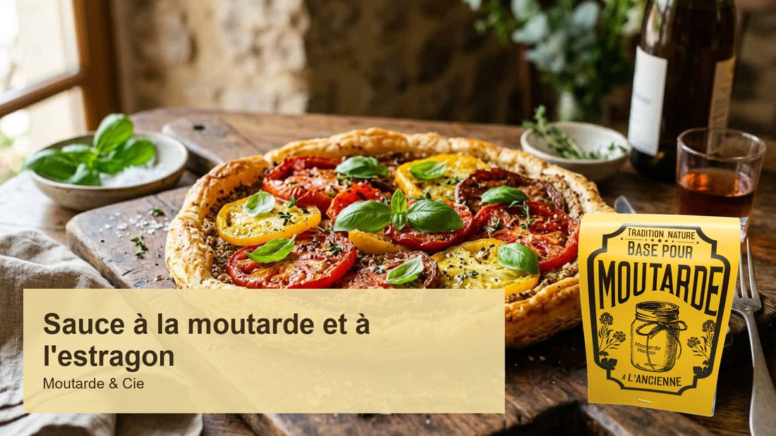 Sauce à la moutarde et à l'estragon — recette maison Moutarde & Cie