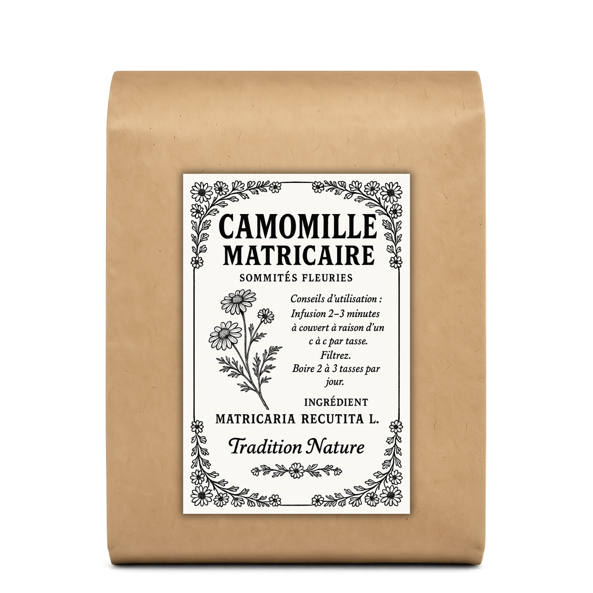 Camomille matricaire tisane — Moutarde & Cie