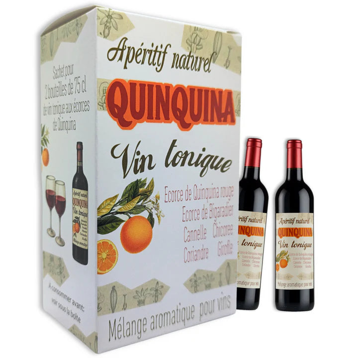 Quinquina [pour 2 bouteilles] Préparation apéritif maison tonique aux écorces de Quinquina