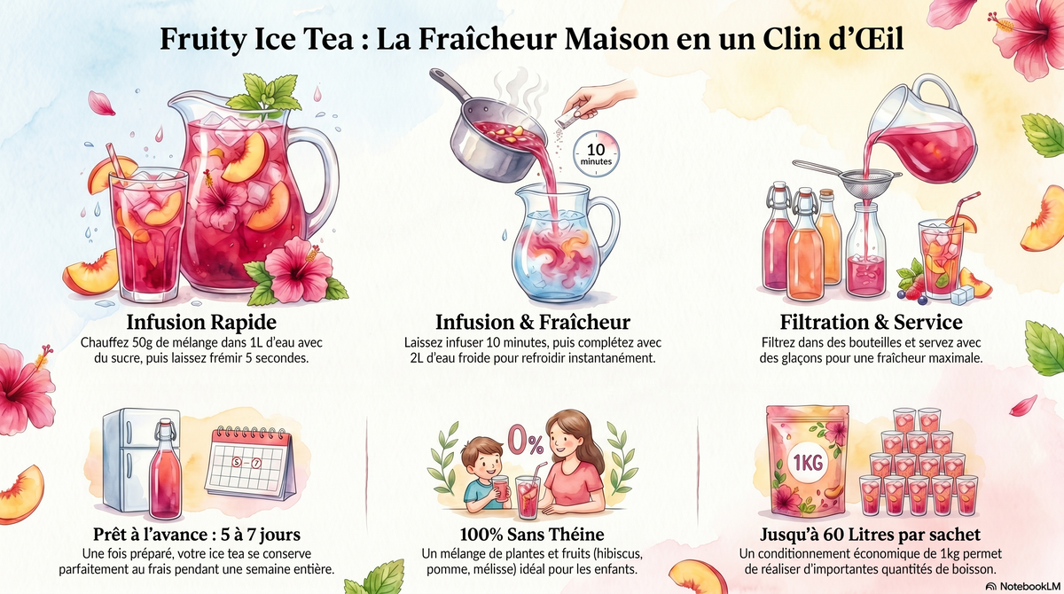 Fruity Ice Tea - Préparation pour Ice tea — Moutarde & Cie