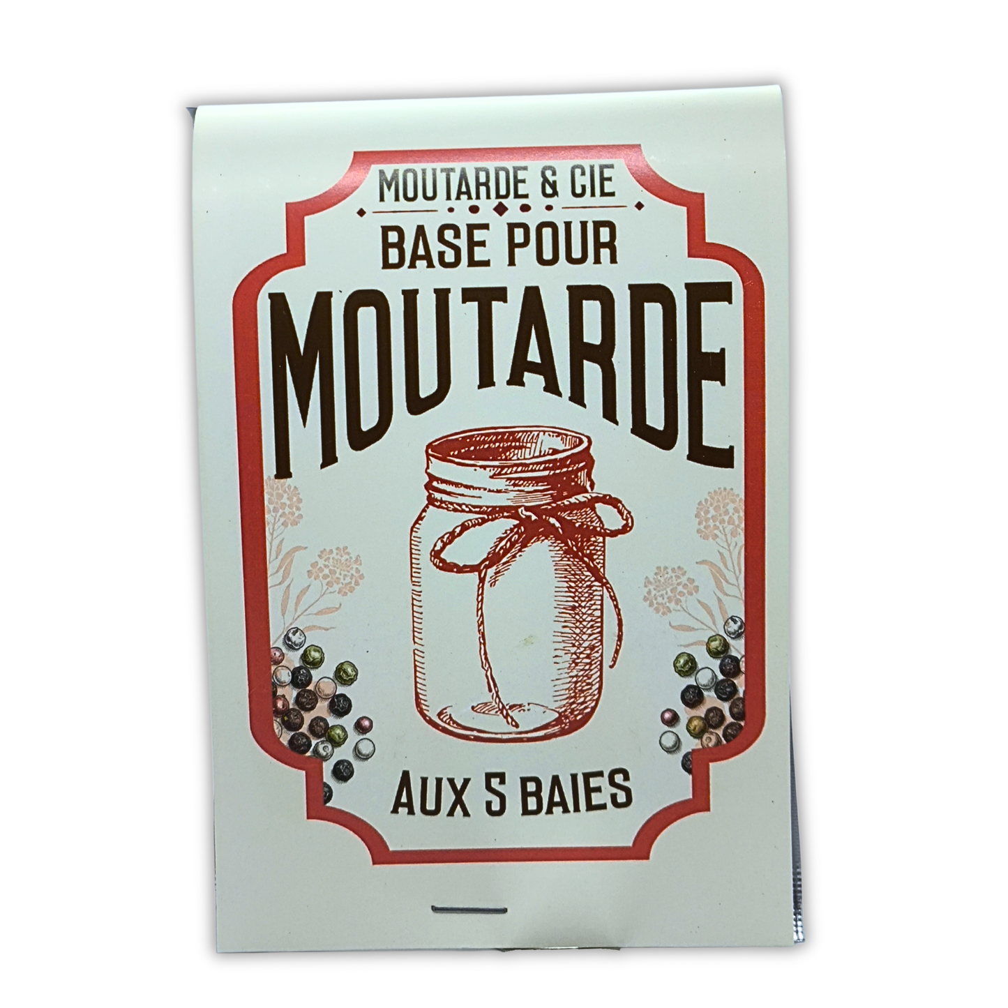 Moutarde maison aux 5 baies