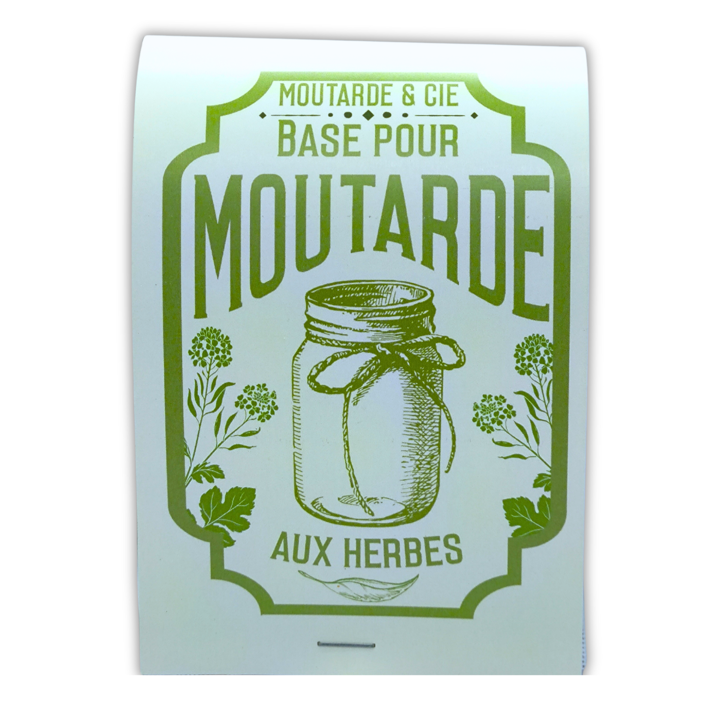 Moutarde maison aux herbes