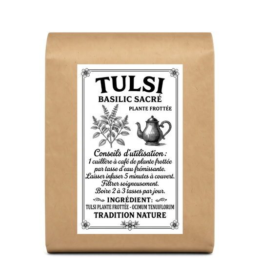 Tulsi tisane | Basilic sacré frotté — Moutarde & Cie