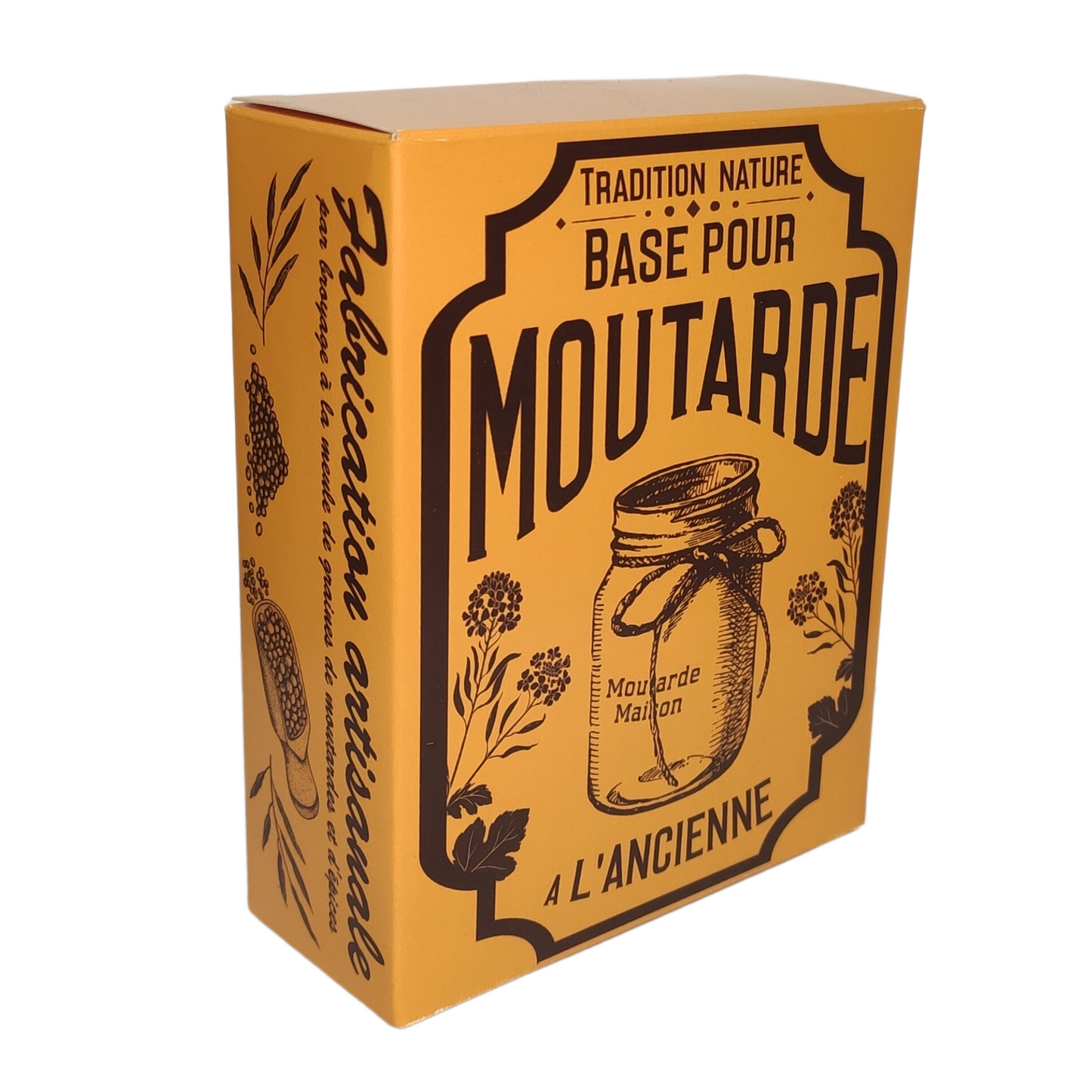 Base pour moutarde maison en Format Boite