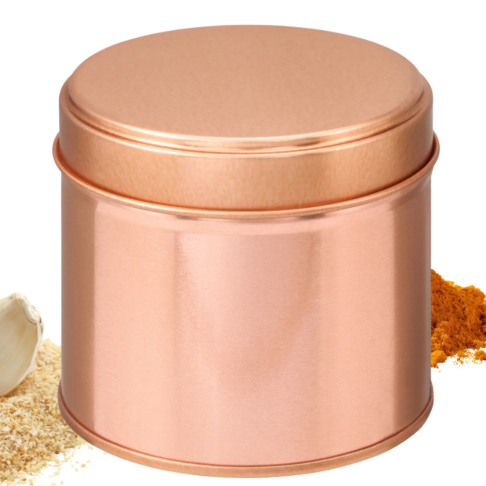 Boîte à épices cuivrée — Moutarde & Cie