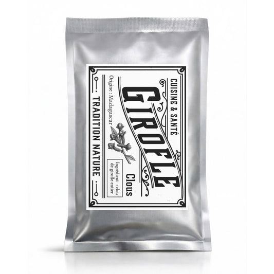 Clou de girofle Madagascar — petit sachet argenté 25 g, gamme Épices d'Antan