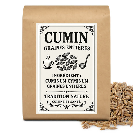 Cumin graines entières