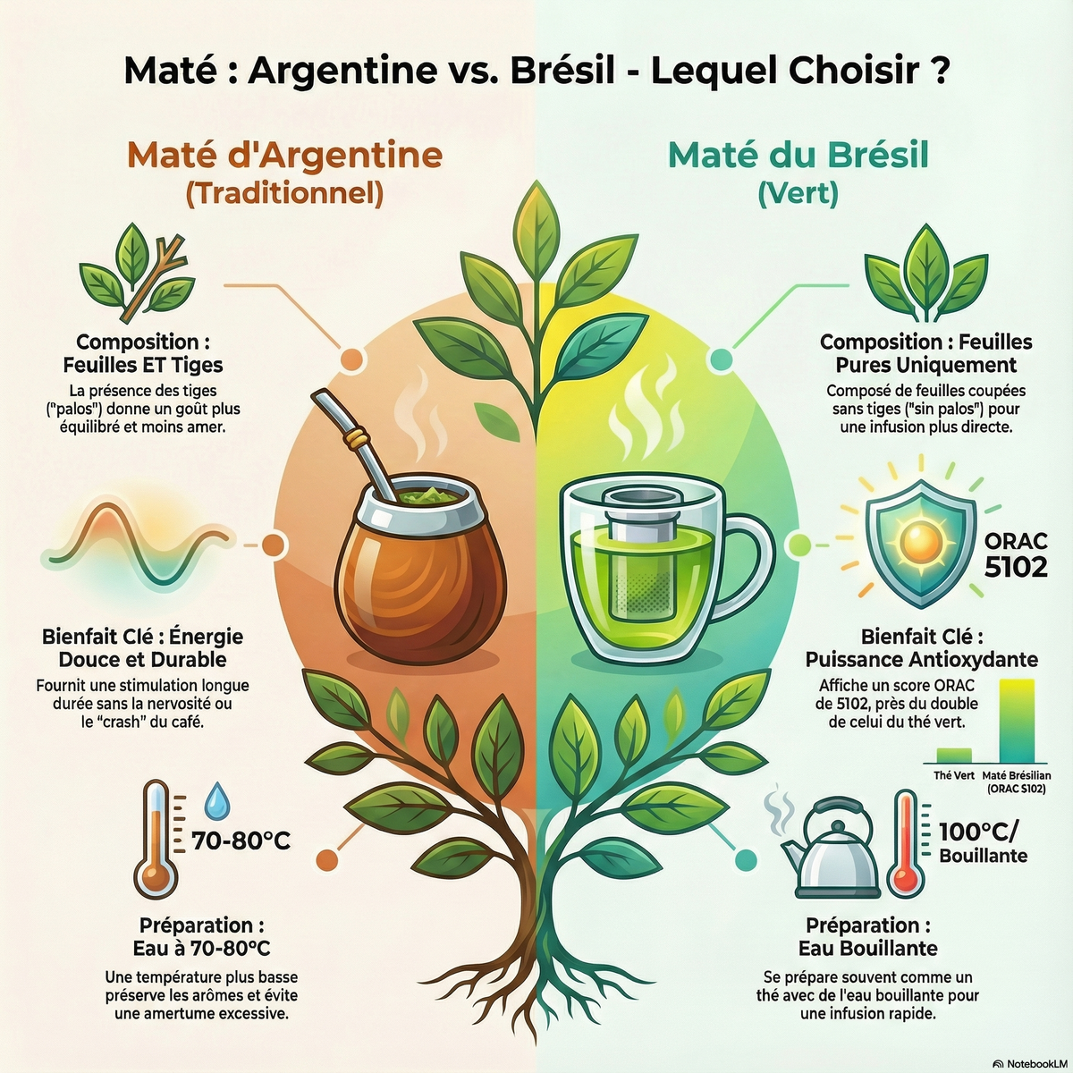 Maté vert du Brésil | Yerba mate — Moutarde & Cie