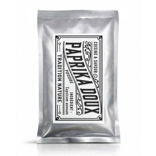 Paprika doux — 35 g - petit sachet, sachet argenté de la gamme Épices d'Antan