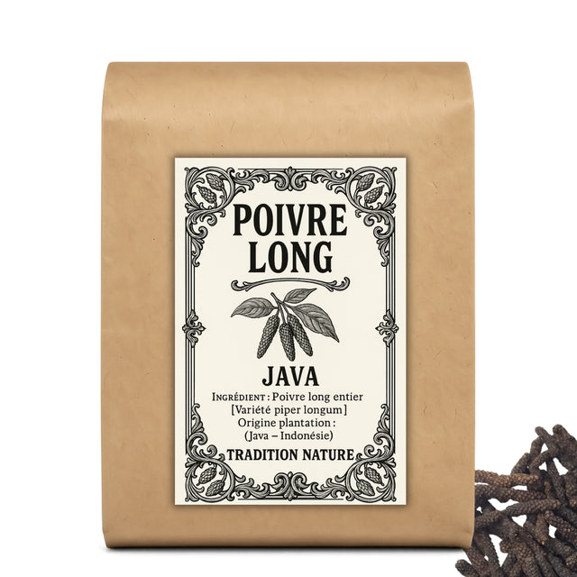 Poivre long de Java | 25 g à 100 g – conditionnement