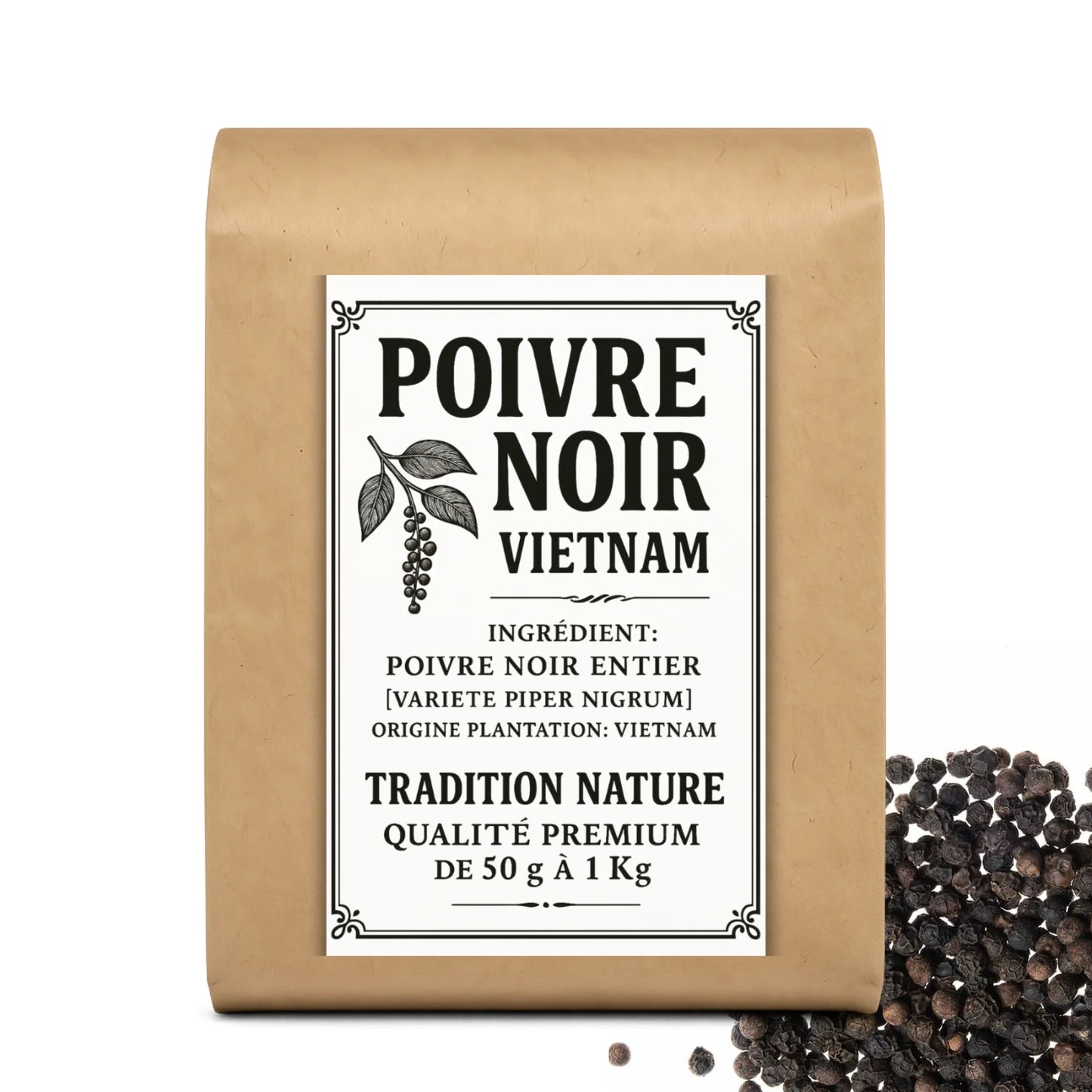 Poivre noir Vietnam