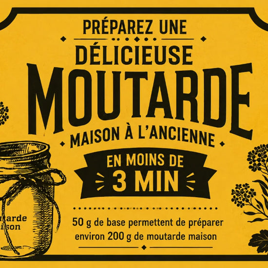 Préparation de la moutarde maison : la recette pas à pas — Moutarde & Cie