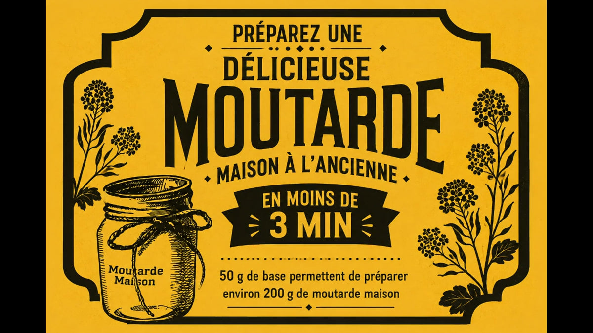 Préparation de la moutarde maison : la recette pas à pas — Moutarde & Cie