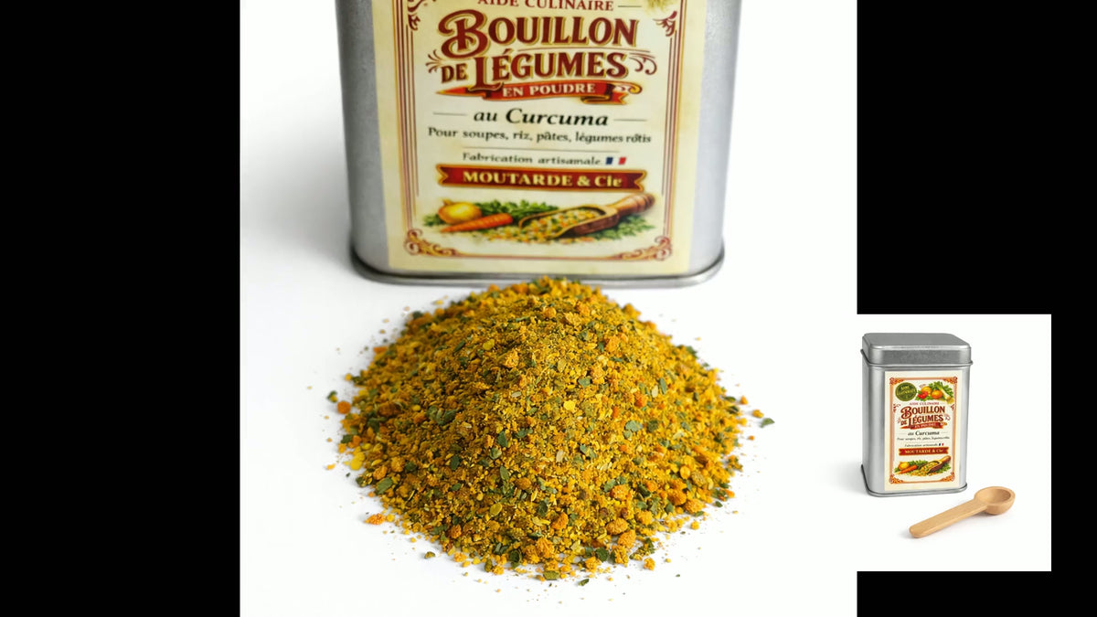 L'aide culinaire légumes & curcuma : le velouté pas à pas — Moutarde & Cie