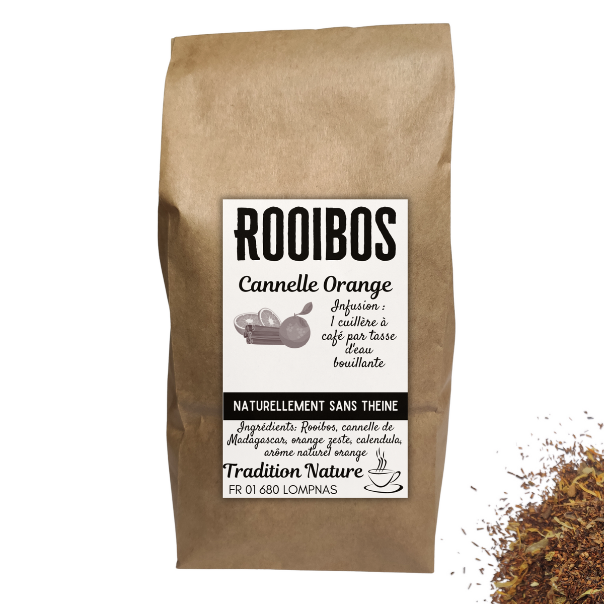 Rooibos cannelle orange — Moutarde & Cie