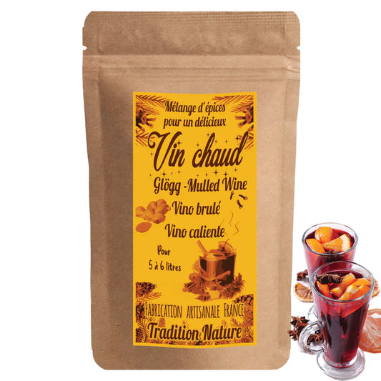 VIN CHAUD | Mélange d'Epices pour 5 litres minimum [150 gr]