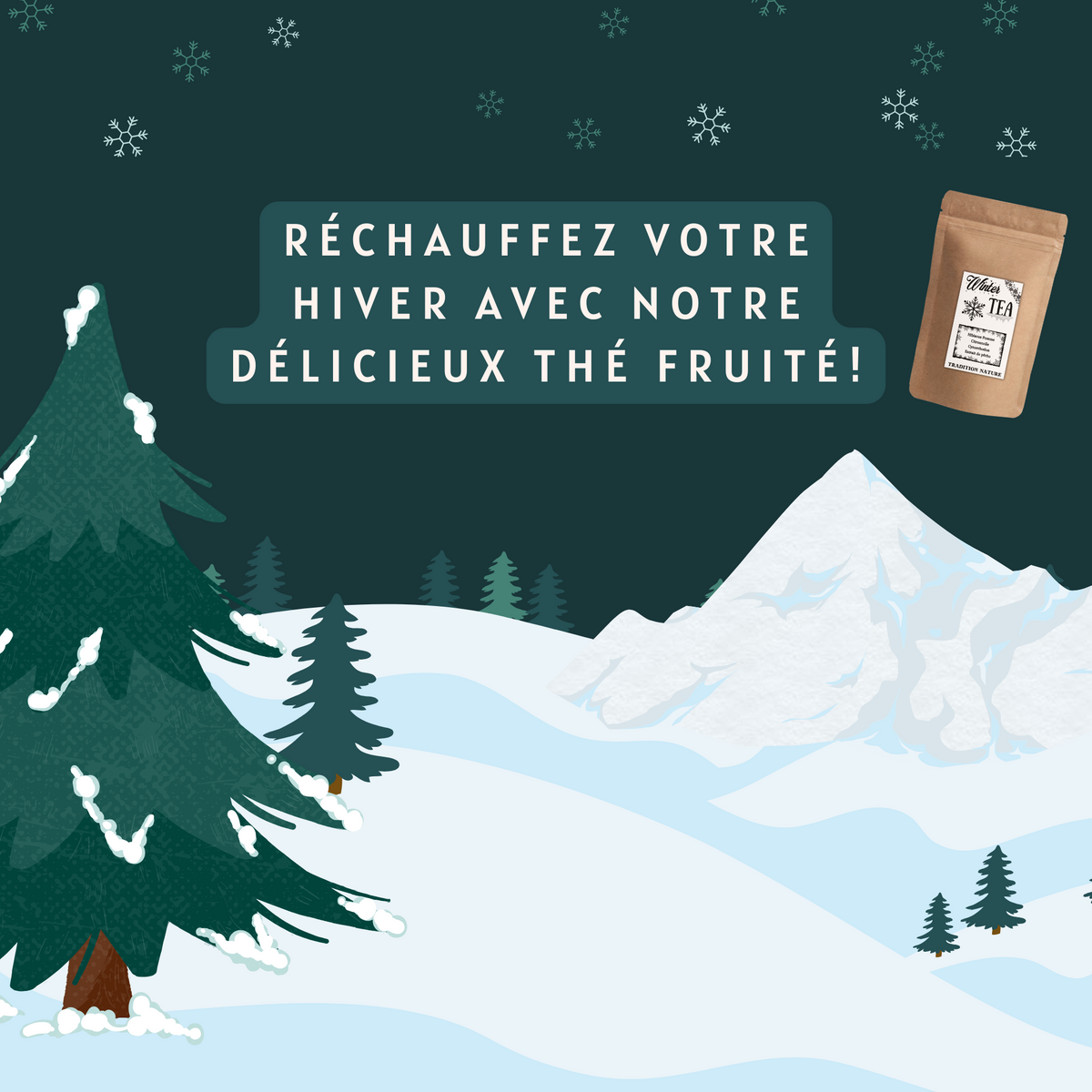 Winter Tea infusion | vrac 100 g à 1 Kg — Moutarde & Cie