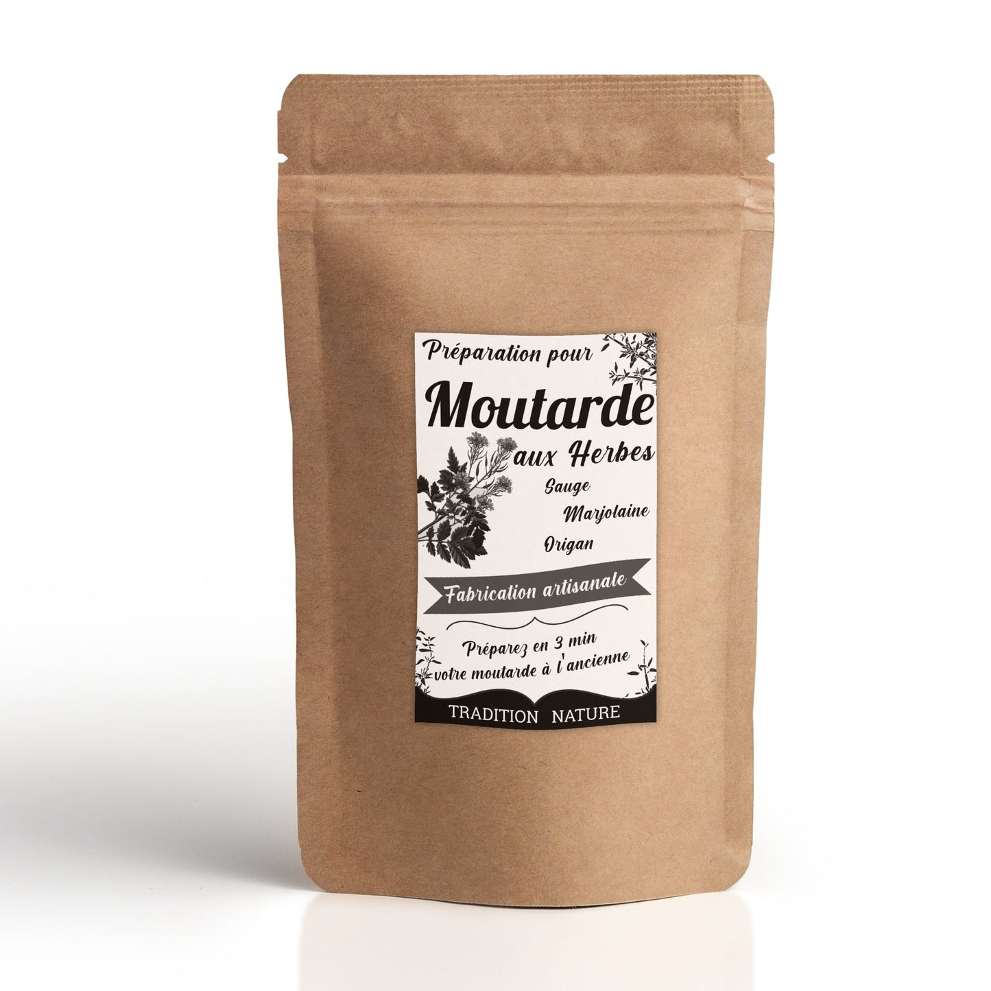 Moutarde maison aux herbes - 100 g