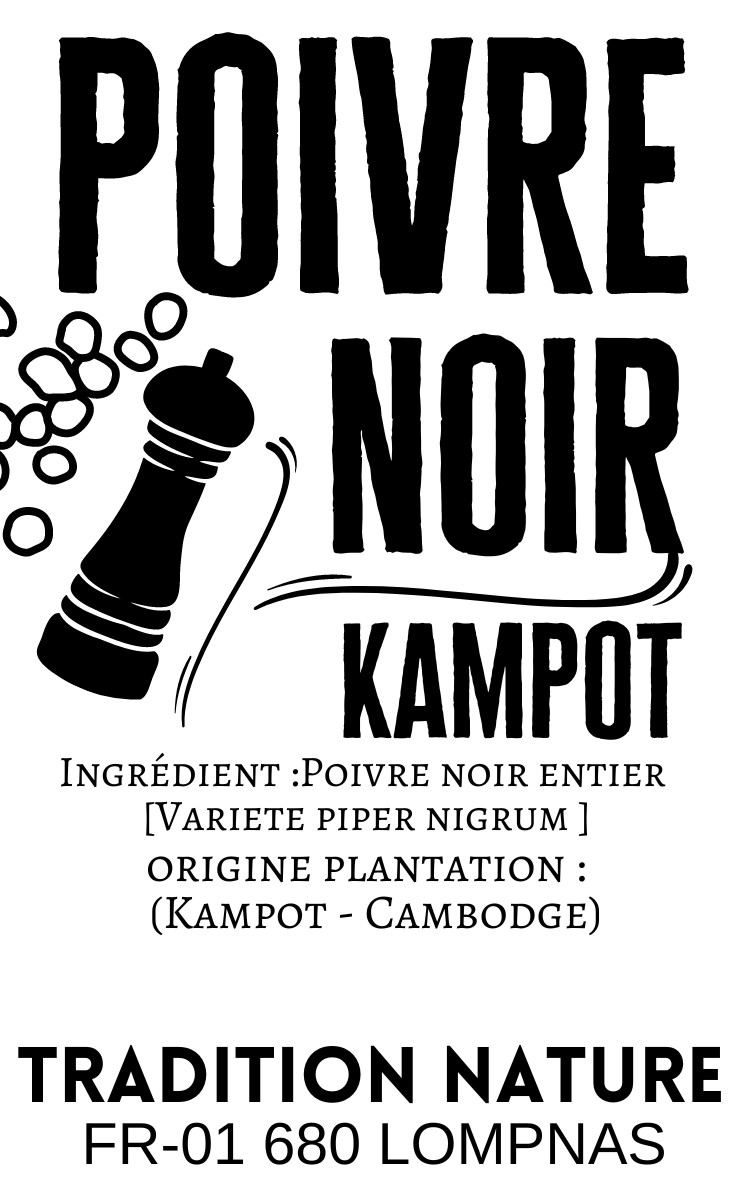 Poivre noir de Kampot