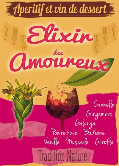 L'Elixir des Amoureux , l'élixir aux 2 gingembres – Mix VINS pour 2 bouteilles - Tradition Nature-Bienfaits - Utilisations
